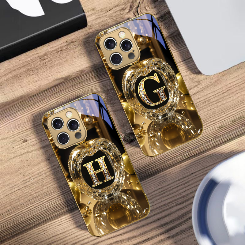 Lettre dorée haut de gamme 'F' - Phone Cases Xr Iphone avis et prix